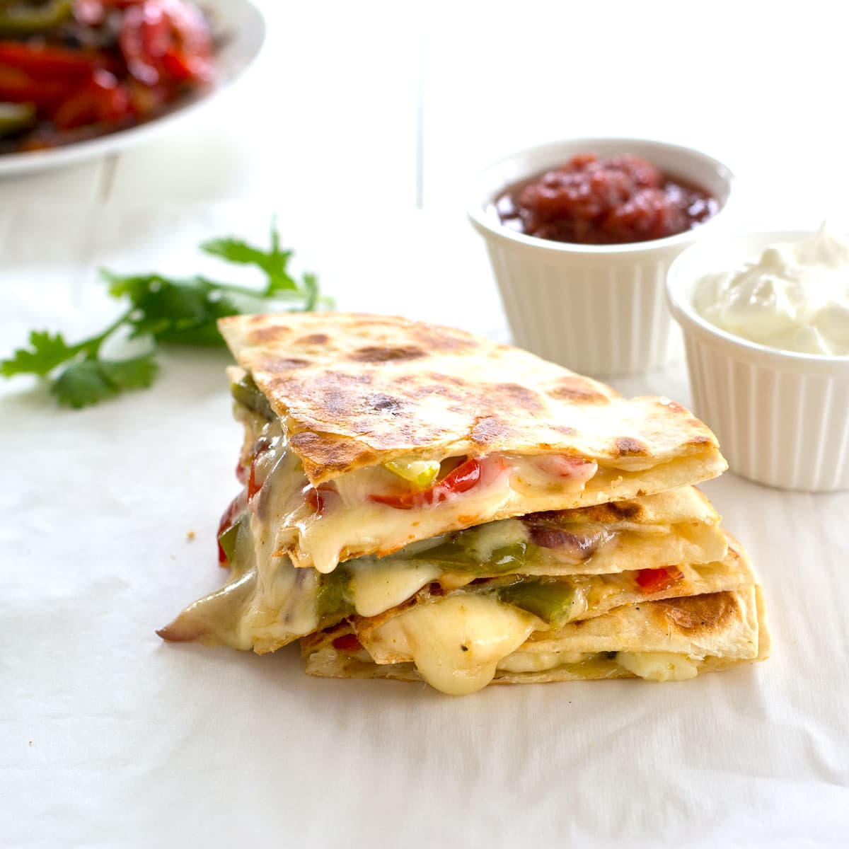 The Best Vegetable Quesadillas