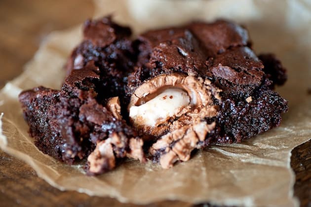 Cadbury Creme Egg Brownies Recipe Food Fanatic The brownies will have developed a crust by this point but they will still be soft and gooey in the middle. cadbury creme egg brownies recipe