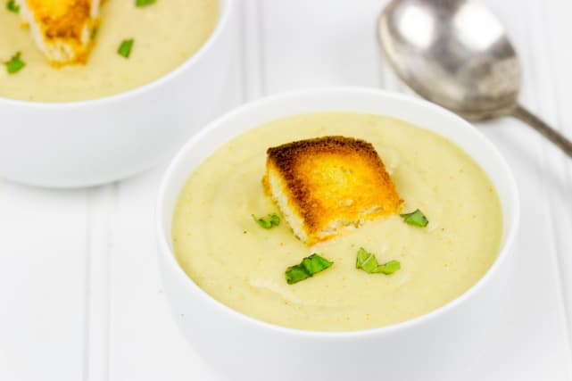 Roasted Cauliflower Soup