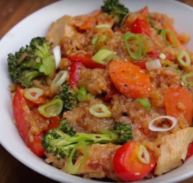 Chicken Teriyaki and Rice