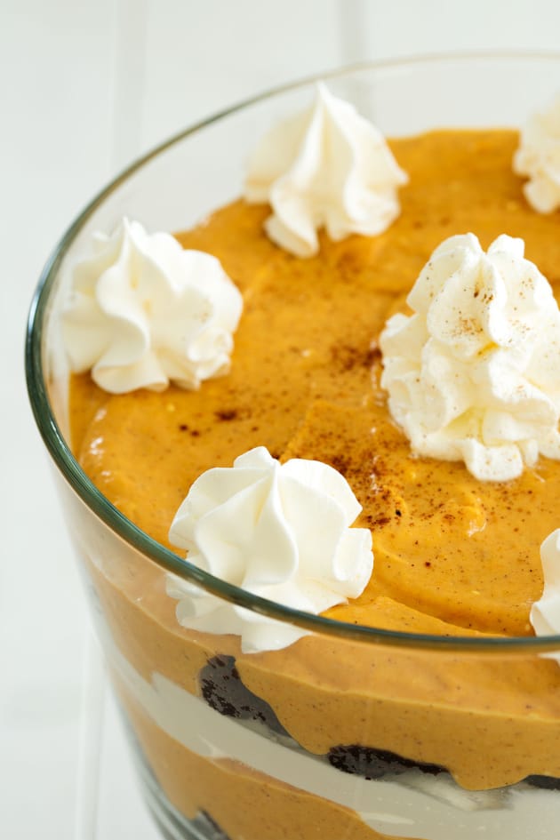 Pumpkin Brownie Trifle Image