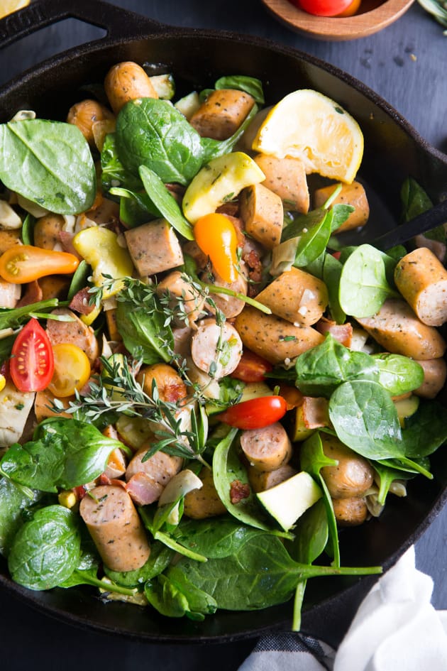Paleo Sausage Vegetable Skillet Picture