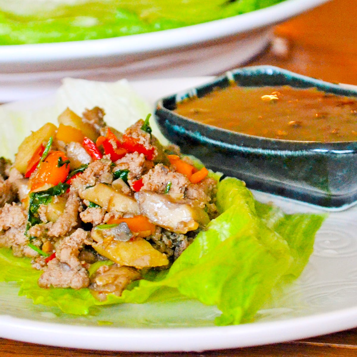 Asian Turkey Lettuce Wraps Recipe Food Fanatic