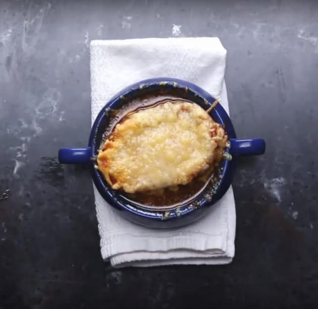 Crock of French Onion Soup