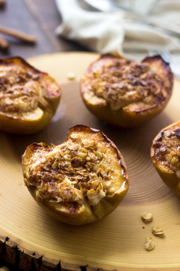 Cheesecake Stuffed Baked Apples Picture
