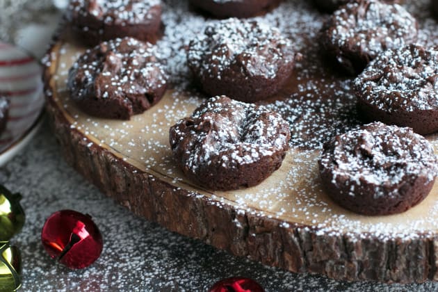 Double Chocolate Avocado Peanut Butter Brownie Bites Photo
