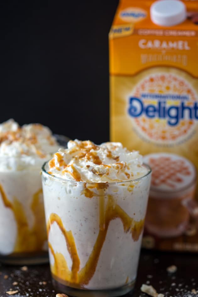 Caramel Macchiato Pretzel Milkshake Image