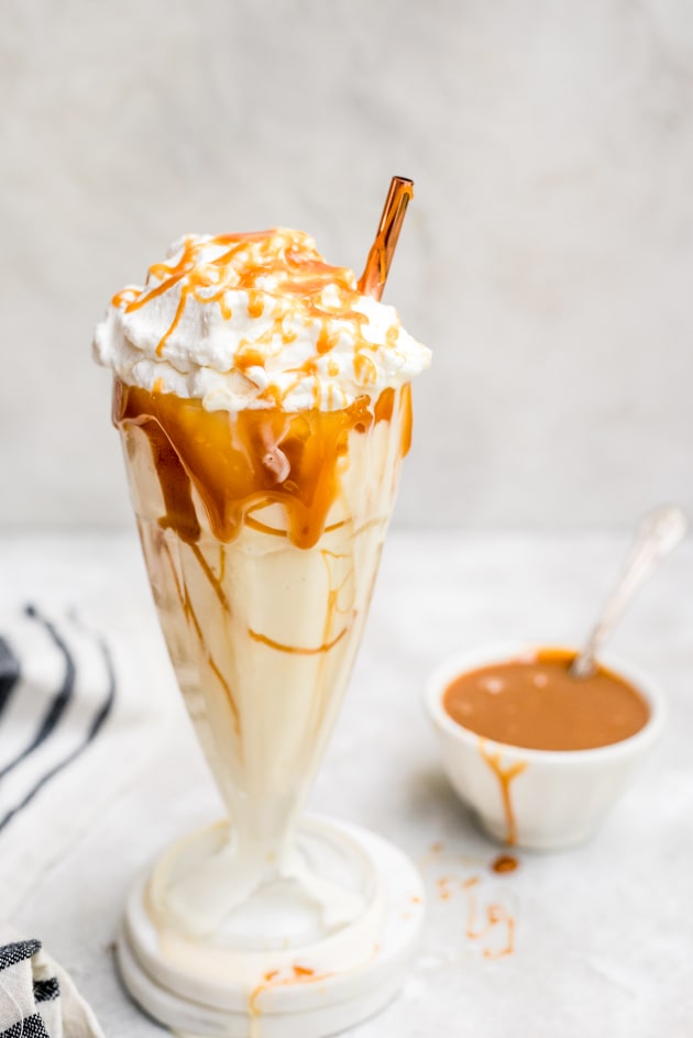 Salted Caramel Milkshake Pic