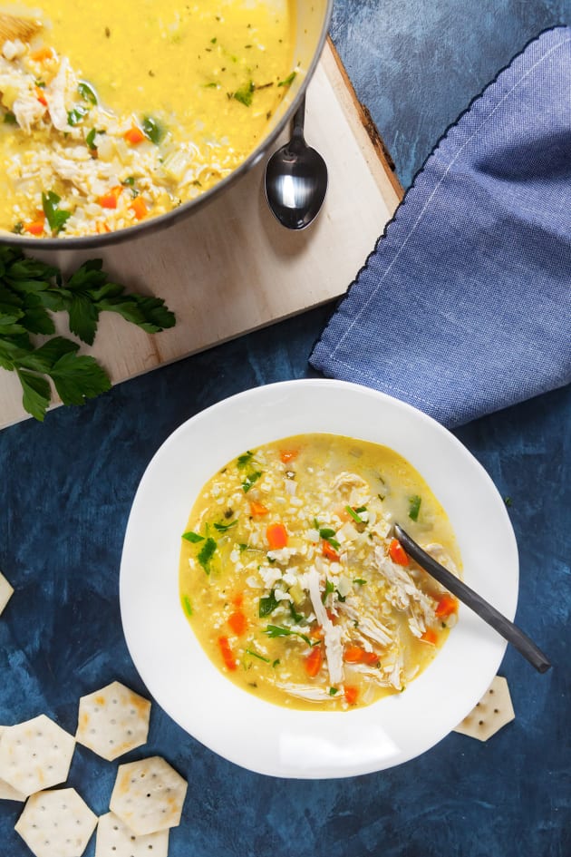 Chicken Cauliflower Rice Soup Image