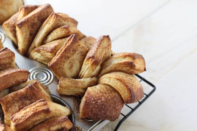 Cinnamon Sugar Fan Tan Rolls