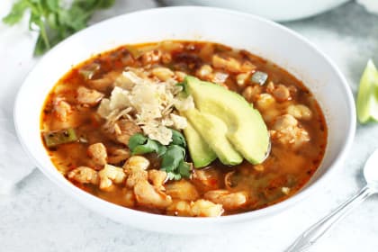 We’re Making This Tequila Lime Pozole Recipe All Summer and So Should You