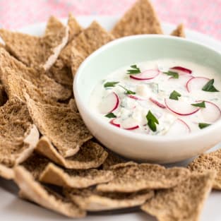 Feta radish dip picture