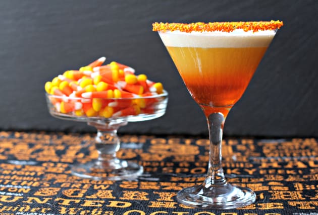 Candy Corn Martini Photo