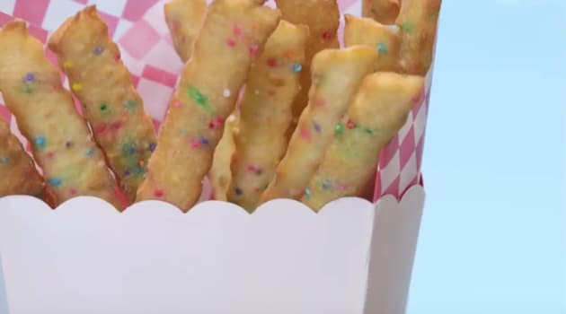Deep Fried Cookie Fries