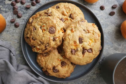 Chocolate Chip Muffin Tops with Apricots Recipe