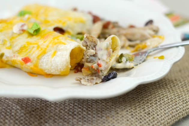 Gluten Free Cheesy Chicken Enchiladas Pic