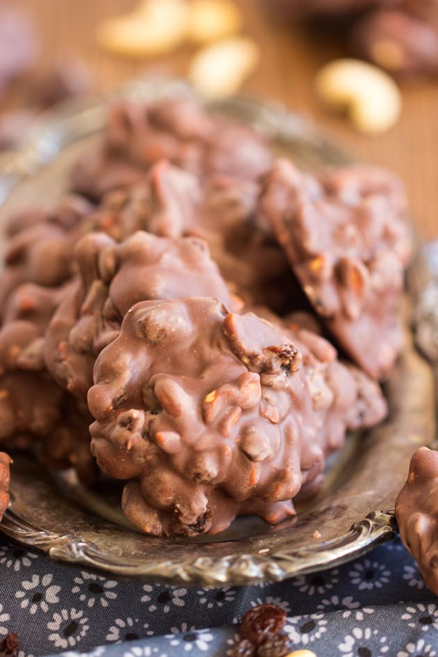 Raisin Cashew Fudge Drops Picture