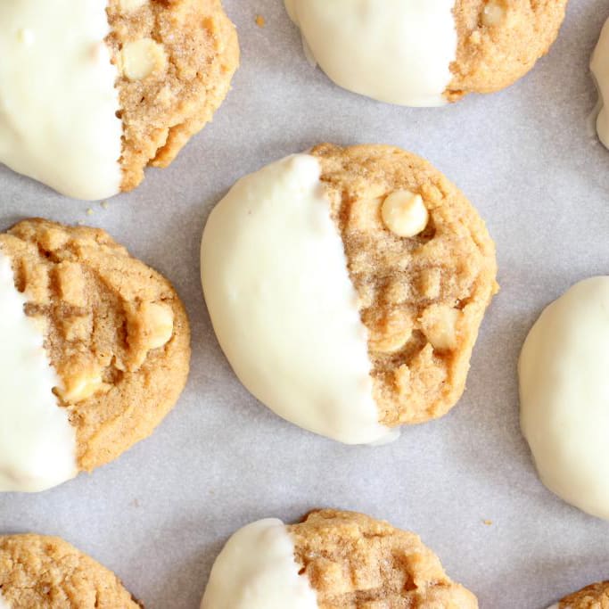 White Chocolate Peanut Butter Cookies Recipe Food Fanatic
