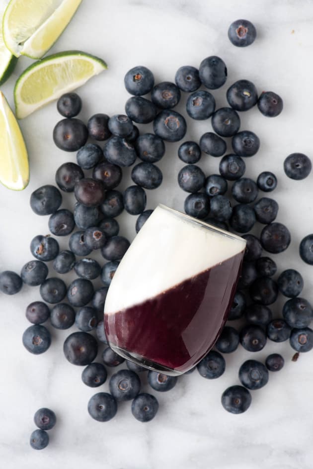 Blueberry Guava Panna Cotta Picture