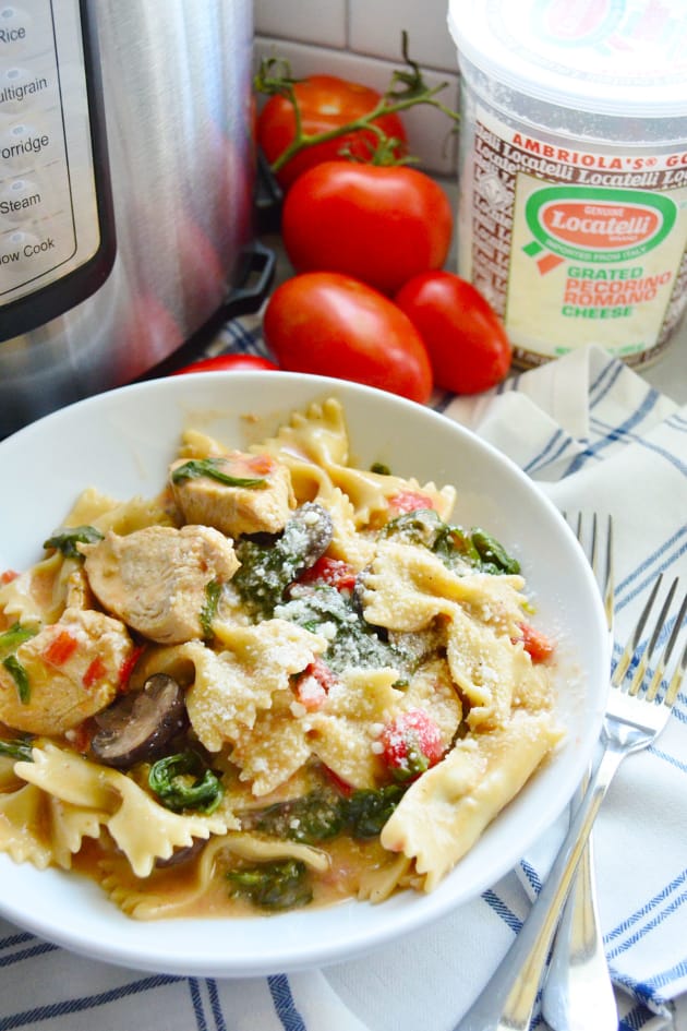 Instant Pot Chicken Florentine Pasta Picture