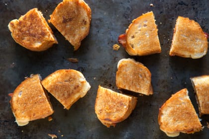 Apple Butter Grilled Cheese: Little Bites of Fall