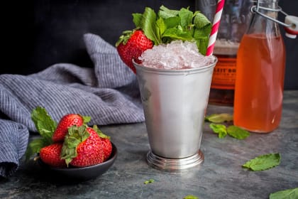 Strawberry Rhubarb Julep