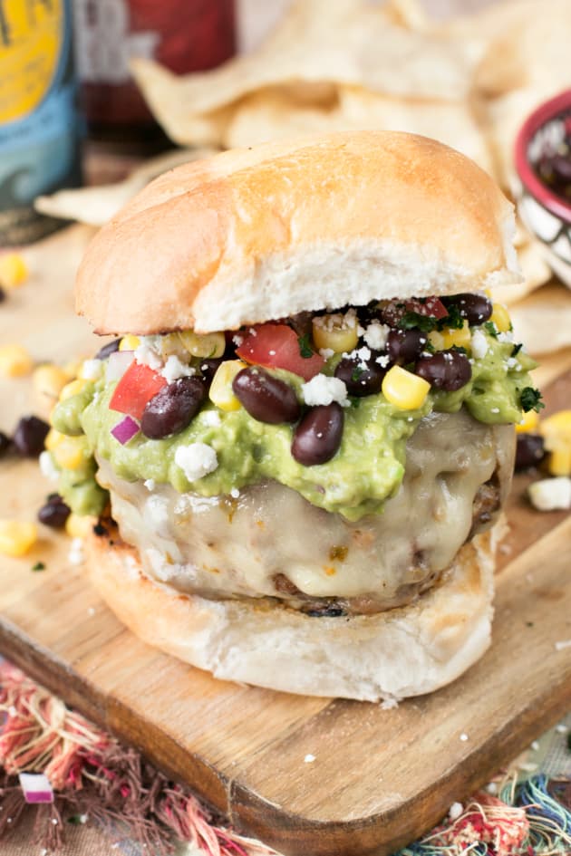 Southwest Burgers with Guacamole Pic