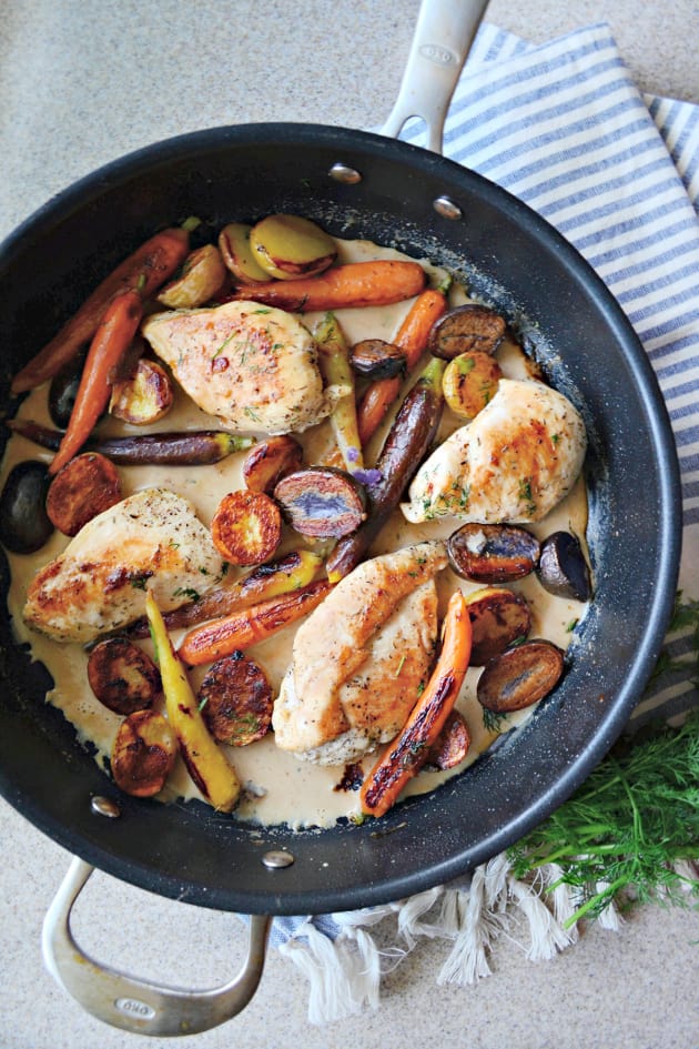 One Pot Chicken Vegetable Skillet Pic