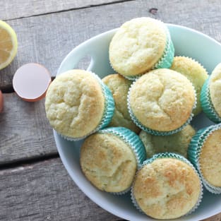 Lemon ricotta muffins photo