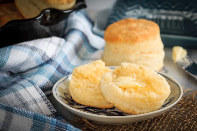 Homemade Cream Biscuits Image