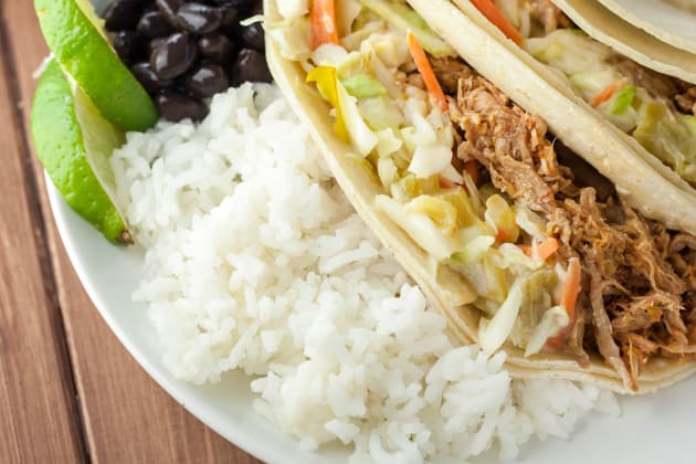 Gluten Free Pulled Pork Green Chile Slaw Image