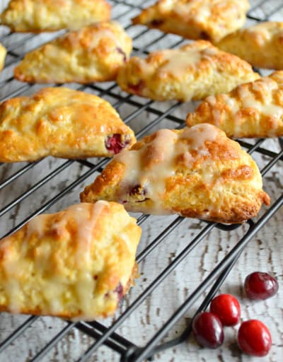 Cranberry-Orange Scone Mix and Mini Scone Pan Set