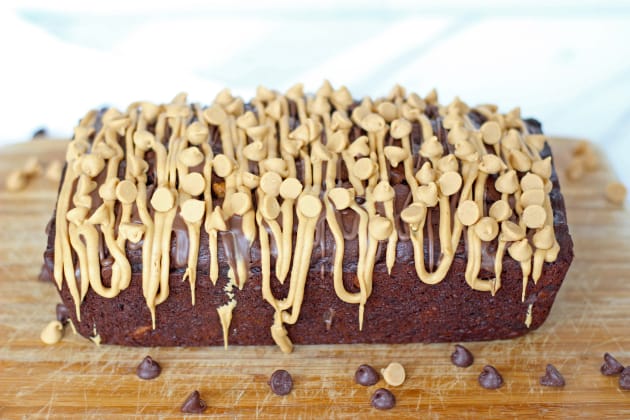 Chocolate Peanut Butter Cup Banana Bread Photo