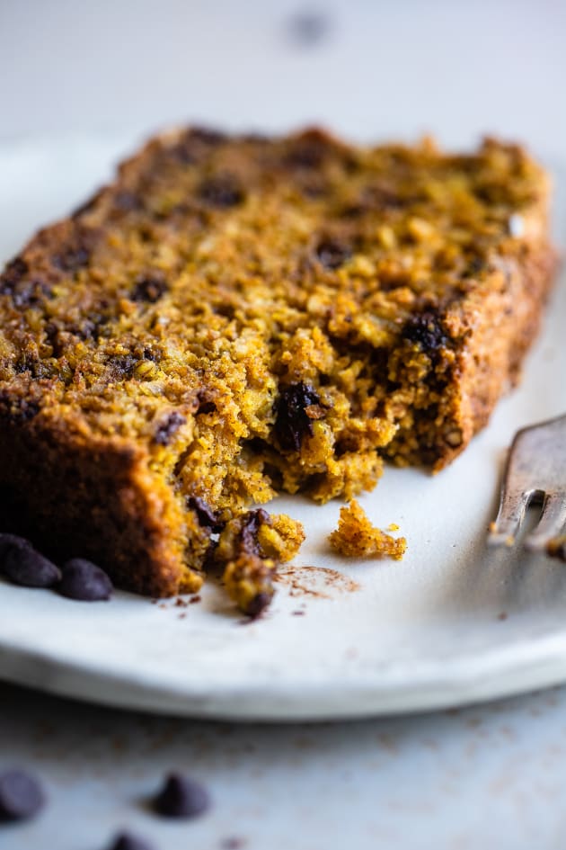 Gluten Free Turmeric Chocolate Chip Bread Image