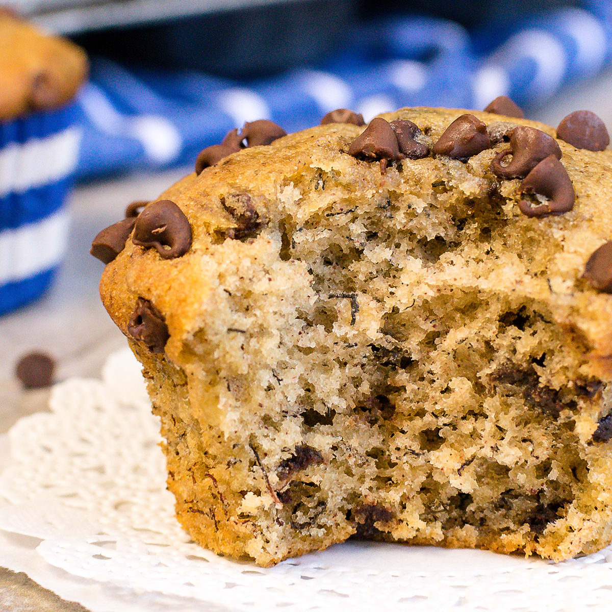 Peanut butter on sale chocolate chip muffins