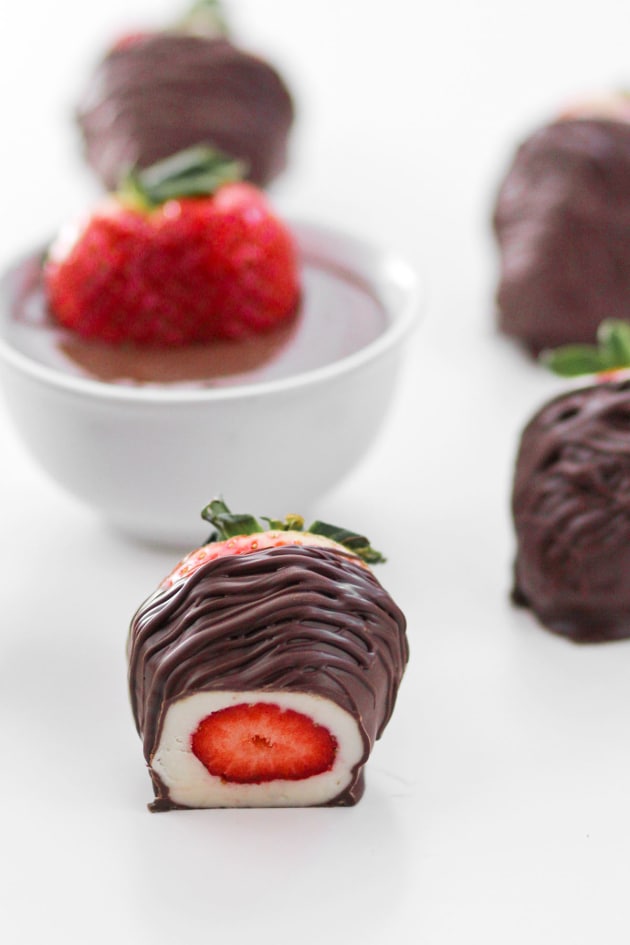 Homemade Strawberry Cordials Image