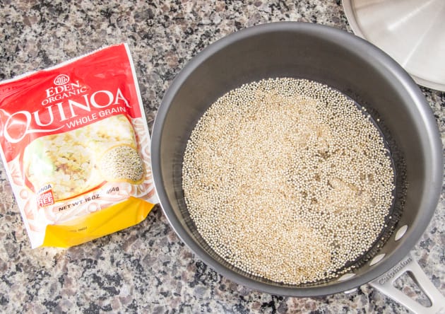 Soaking Quinoa Photo