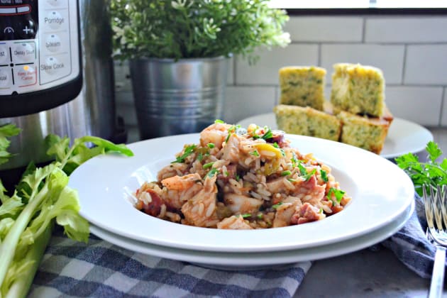 Crock Pot Jambalaya - Katie's Cucina