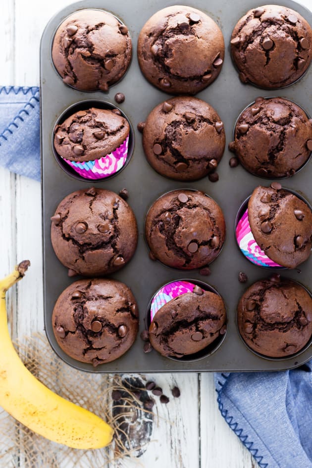 Chocolate Banana Muffins Image