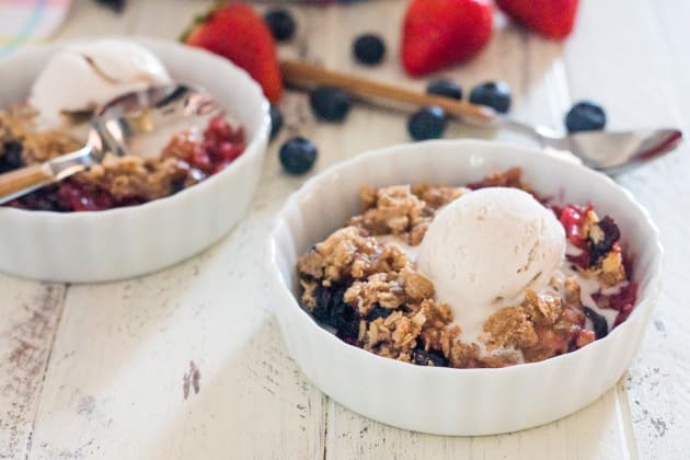 Gluten Free Berry Crisp Photo