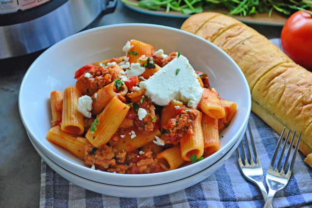 File 2 - Instant Pot Sausage & Rigatoni with Goat Cheese