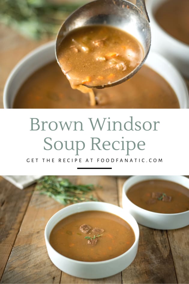Brown soup clearance