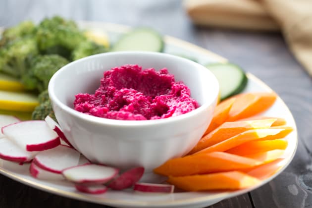 Beet Hummus Photo