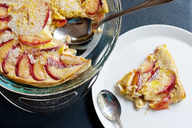 Plum Clafouti Recipe - Food Fanatic