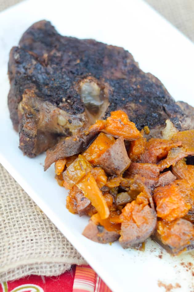 Slow Cooker Roast with Maple Sweet Potatoes Food Fanatic