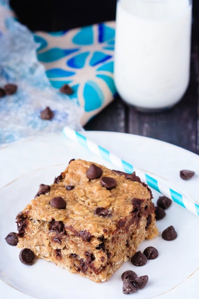 Peanut Butter Banana Oatmeal Bars Recipe Food Fanatic 7246