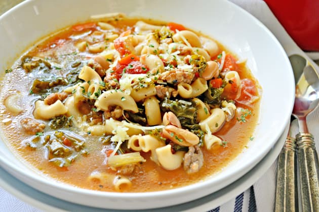 Kale, White Bean and Sausage Soup Image