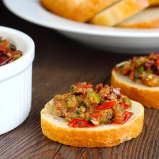 Mixed olive tapenade photo
