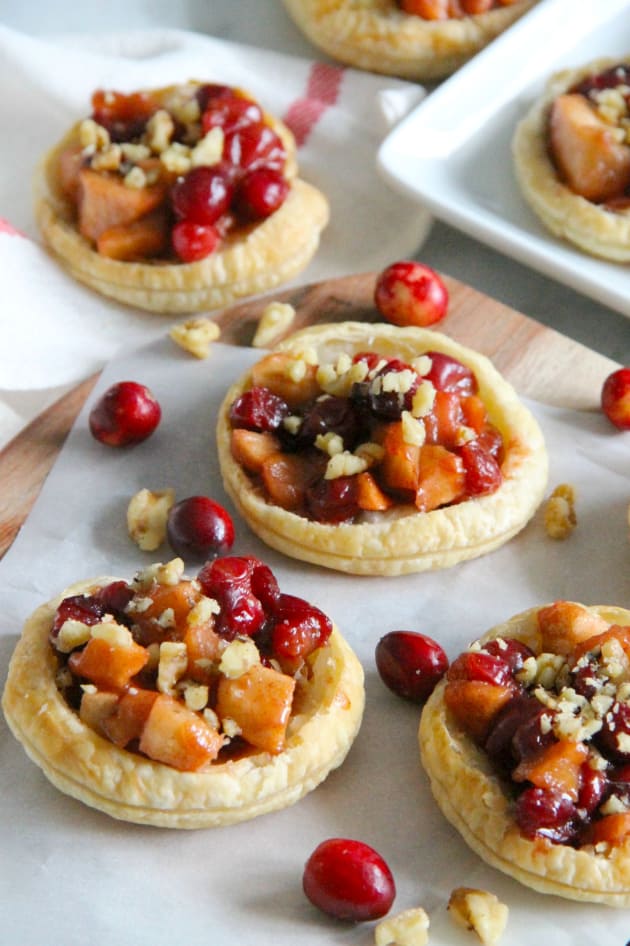 Cranberry Apple Walnut Tarts Pic