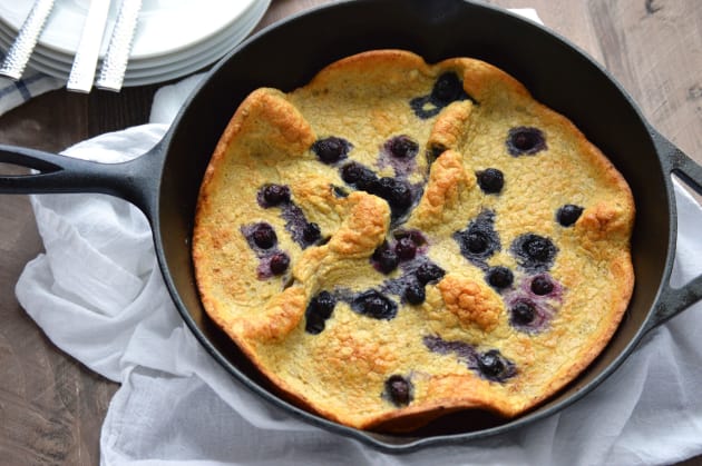 Gluten Free Blueberry Dutch Babies Pic